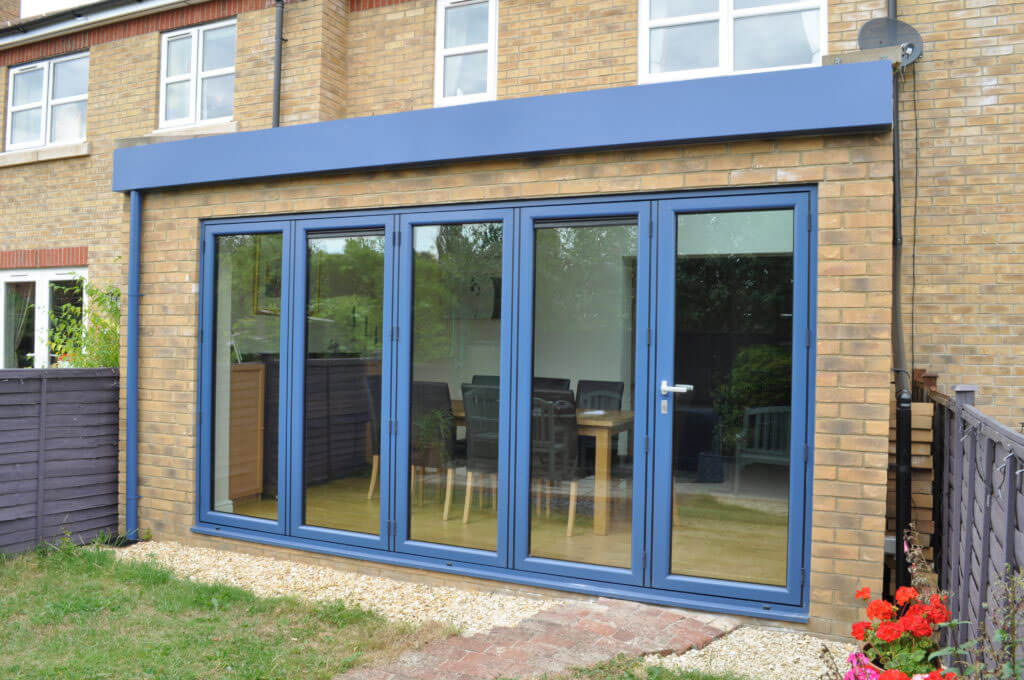 Aluminium bi-fold doors Clapham