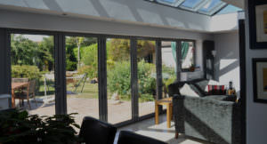 Sutton aluminium bi fold doors