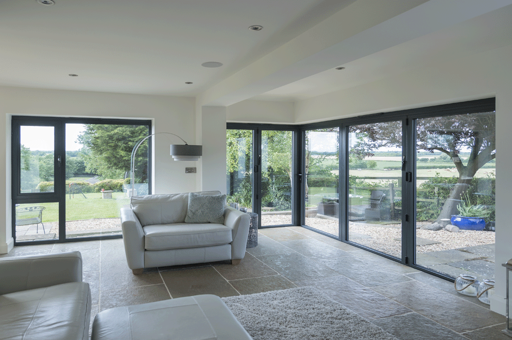 Corner Aluminium Bi-Fold Doors Prices Balham