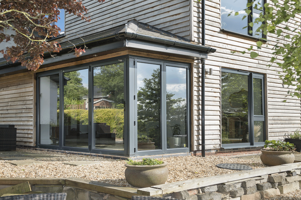 Corner Aluminium Bi-Fold Door Quote Sutton